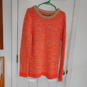 Mads Nørgaard Orange Knit Sweater M